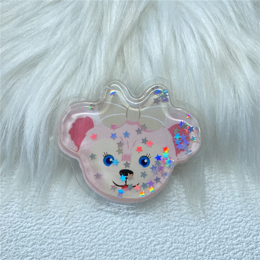 Ins Lucu Kucing Hewan Kartun Ponsel Pemegang Multifungsi Dapat Diputar Lipat Desktop Malas Airbag Holder