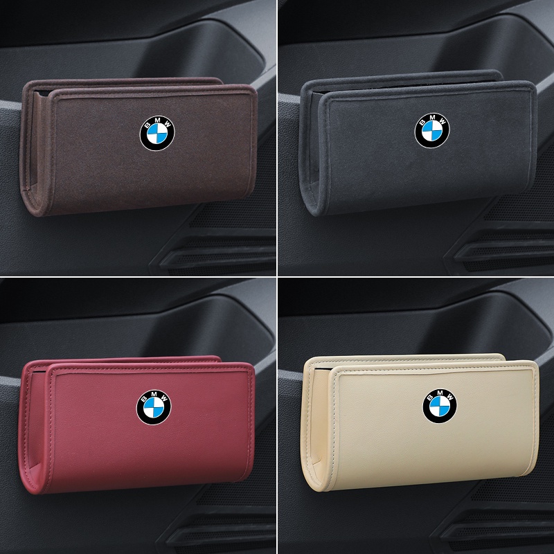 Bmw car storage box, Kotak Penyimpanan Kulit Mobil Cocok Untuk E90 E92 F10 F20 F30 X1 X3 X5