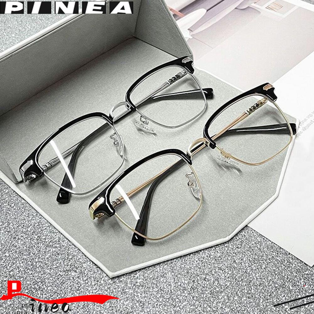 Nanas Anti-Cahaya Biru Kacamata Kantor Tahan Lama Pelindung Mata Bingkai Ultra Ringan