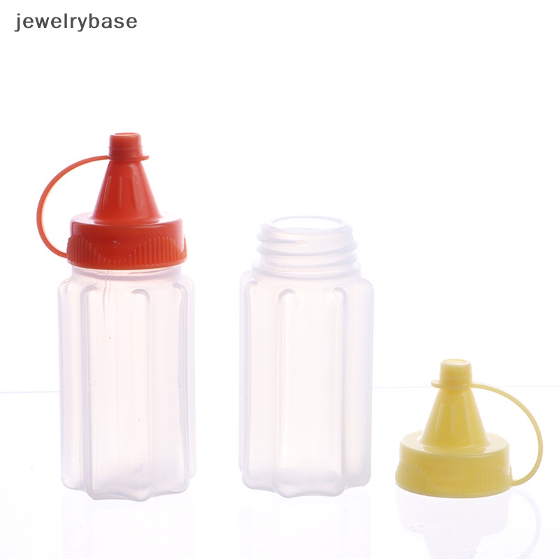 [jewelrybase] 1set Botol Bumbu Botol Saos Mini Kotak Bumbu Spice Jar Sauce SqueezeBottle Boutique