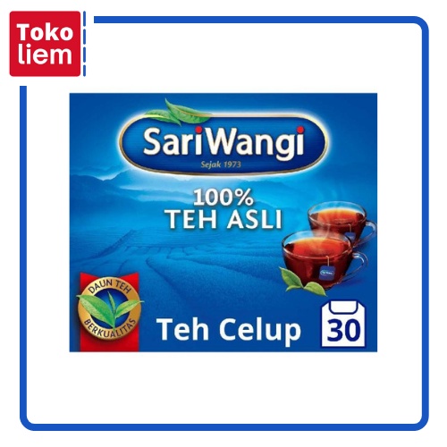 

SariWangi Teh Celup Hitam Asli 1.85G Isi 30 - Teh Hitam, Black Tea