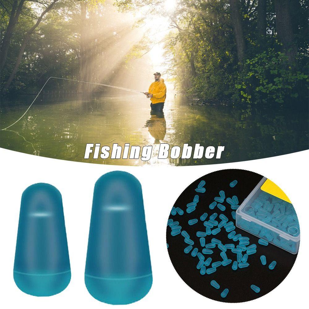 TOP 100pcs Carp Fishing Space Bean Konektor Kualitas Tinggi Bobber-Stopper Pelampung Stopper