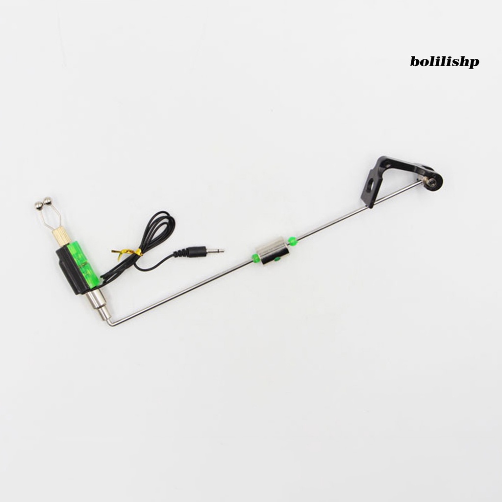 Bo-fishing Bite Alarm Kekuatan Tinggi Tahan Air Indikator Sinyal Sensitif Alarm Pancing Logam LED Indikator Gigit Pancing Laut