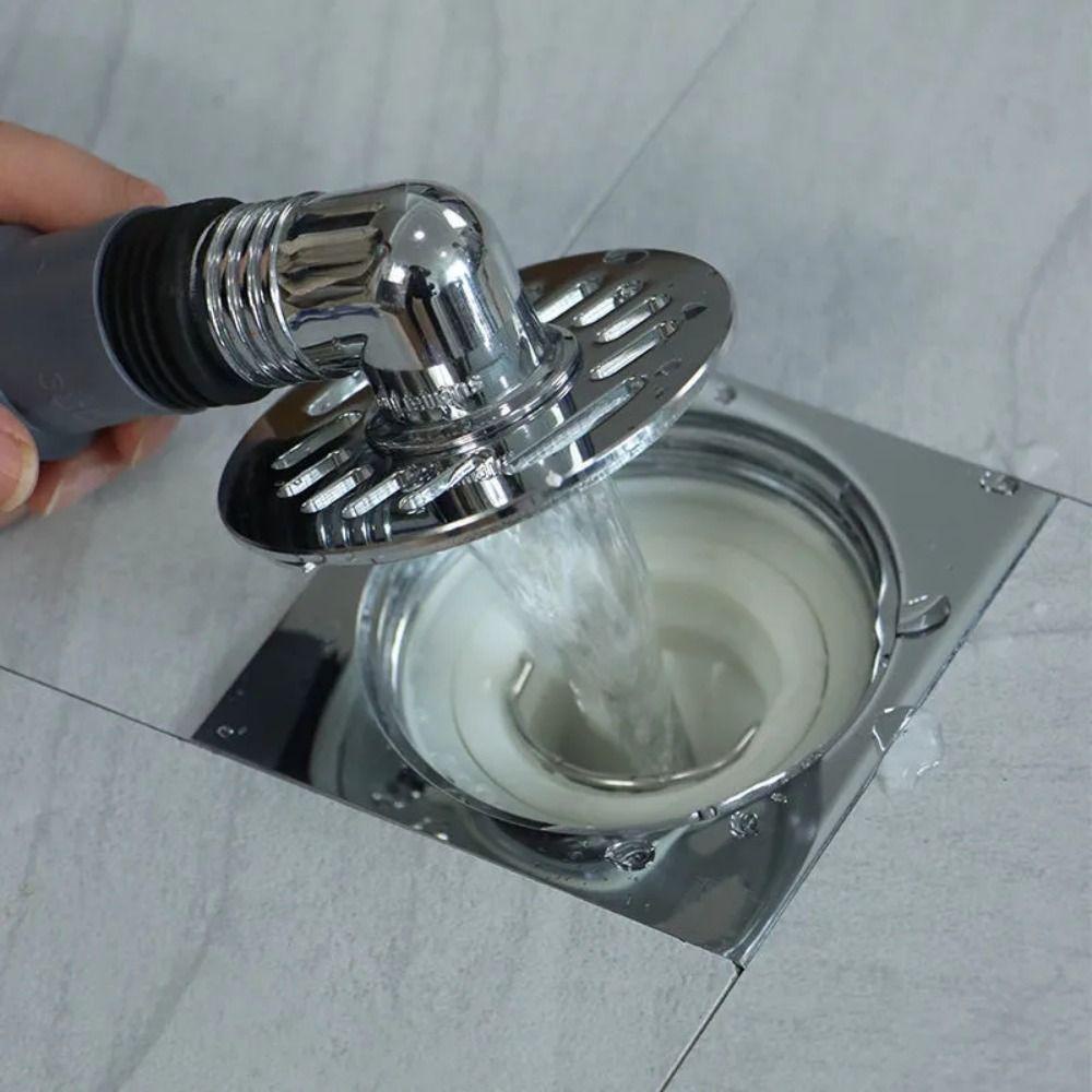 [Elegan] Floor Drain Joint Stainless Steel Khusus Sealing Pencegah Bau Untuk Cuci|Sewer Deodorant Quick-drain Alat Cuci Rumah Tangga Sambungan Pipa