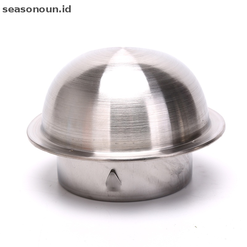 Seasonoun 1pc Stainless Steel Dinding Plafon Ventilasi Udara Ducg Ventilat Exhaust Grille.