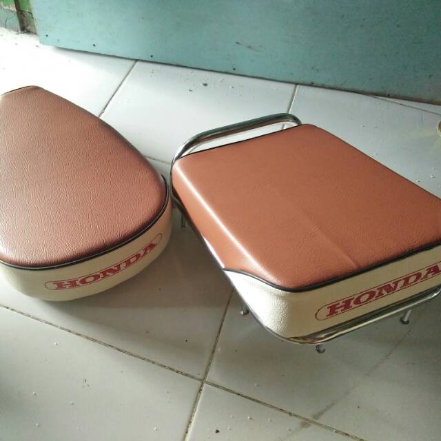 Jok Motor C50 PisPot Pisah Pedotan Dudukan C70 Pisah Custom