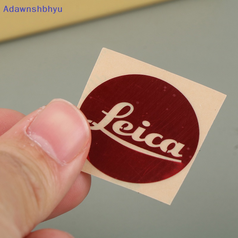 Adhyu Leica Stiker Metal Logo Stiker Handphone Stiker Kamera Stiker Logam ID