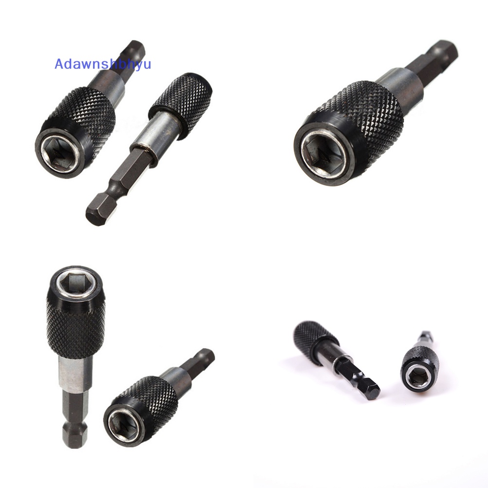 Adhyu 1per4 "60mm Hex Shank Magnetic Quick Release Mata Obeng Drill Holder Tools ID