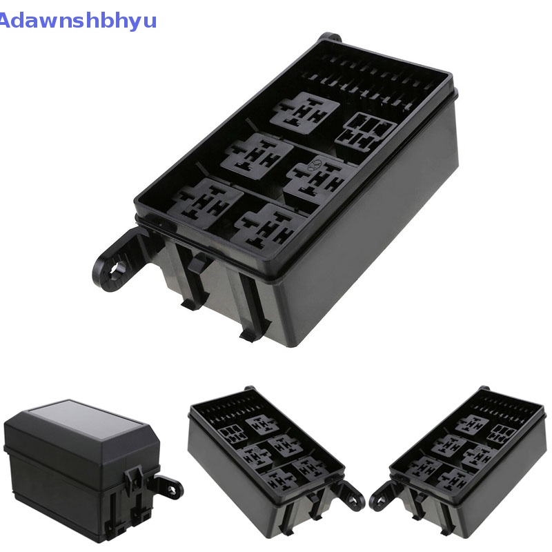Holder Relay Sekring Mobil Otomotif Adhyu Kotak Relay 12slot 6rel 6kering ATC/ATO ID