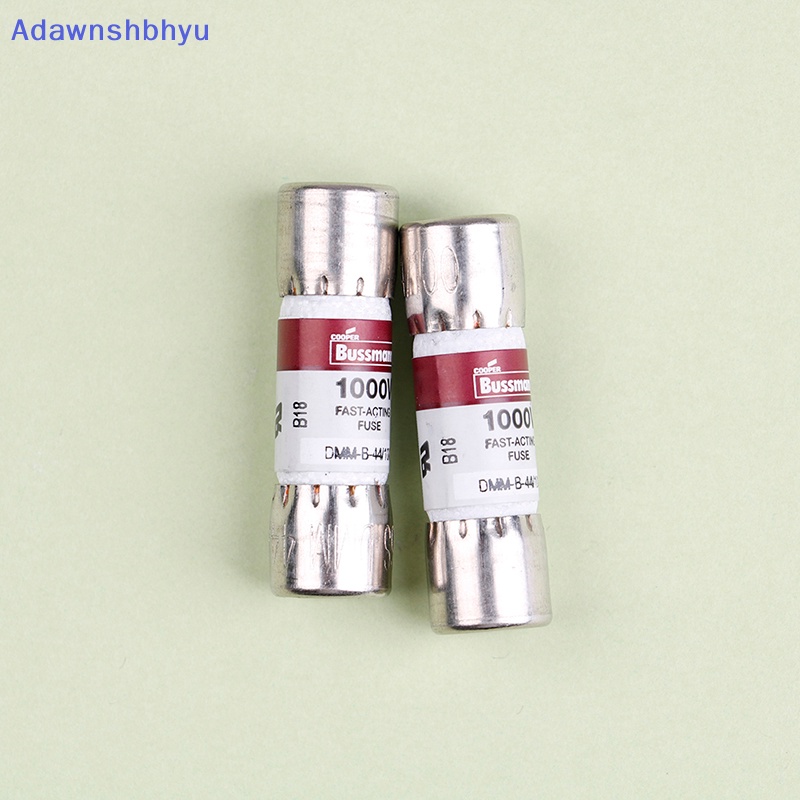 Adhyu 2Pcs DMM-B-44 /100-R DMM-44 /100R fuse 10x35mm 440ma 1000v Untuk multimeter ID