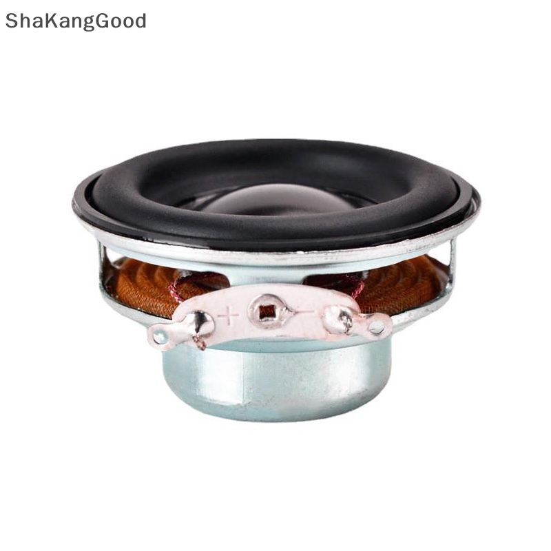 Skid 40mm Speaker Mini Audio Portable 16core 4ohm 5W Speaker Jangkauan Lengkap Karet Samping Neodymium Besi Boron Speaker Magnet SKK