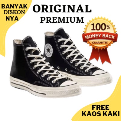 (COD) SEPATU CONVERSE ALL STAR ORIGINAL 100% 70S WANITA PRIA SNEAKERS TINGGI - 36