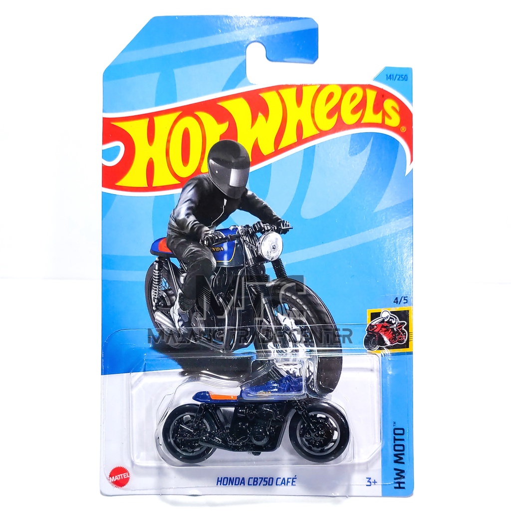 Hot Wheels Honda CB750 Cafe Blue G 2023