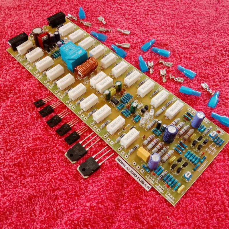 KIT DRIVER YIROSHI 3U plus INBAL PROTEKTOR dan LED CLIP PCB FIBER fr4