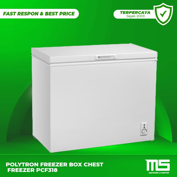 Polytron Freezer Box Chest Freezer PCF318