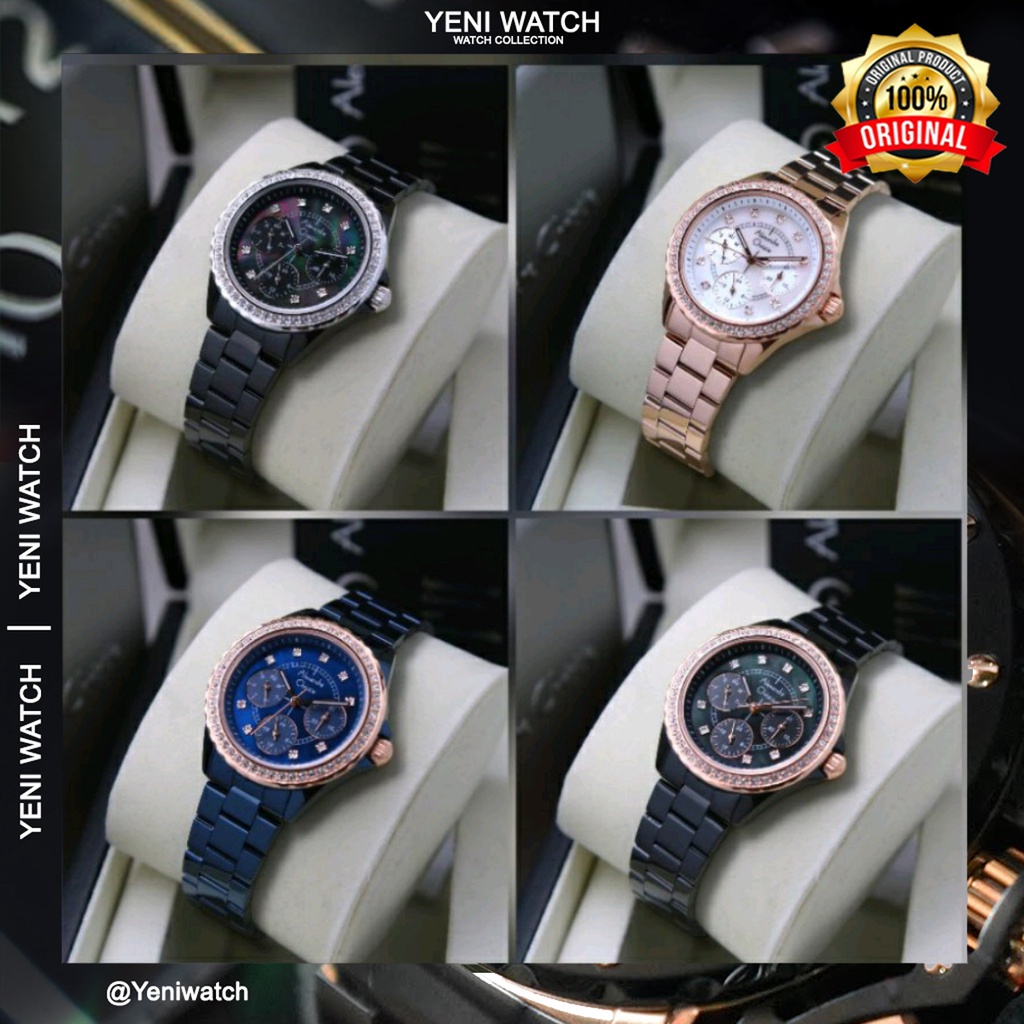 Alexandre Christie Ac 2a30 / ac2a30 Jam Tangan Wanita Original Garansi Resmi 1 Tahun