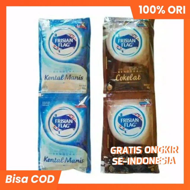 Frisian Flag Susu Kental Manis  Isi 6 Sachet