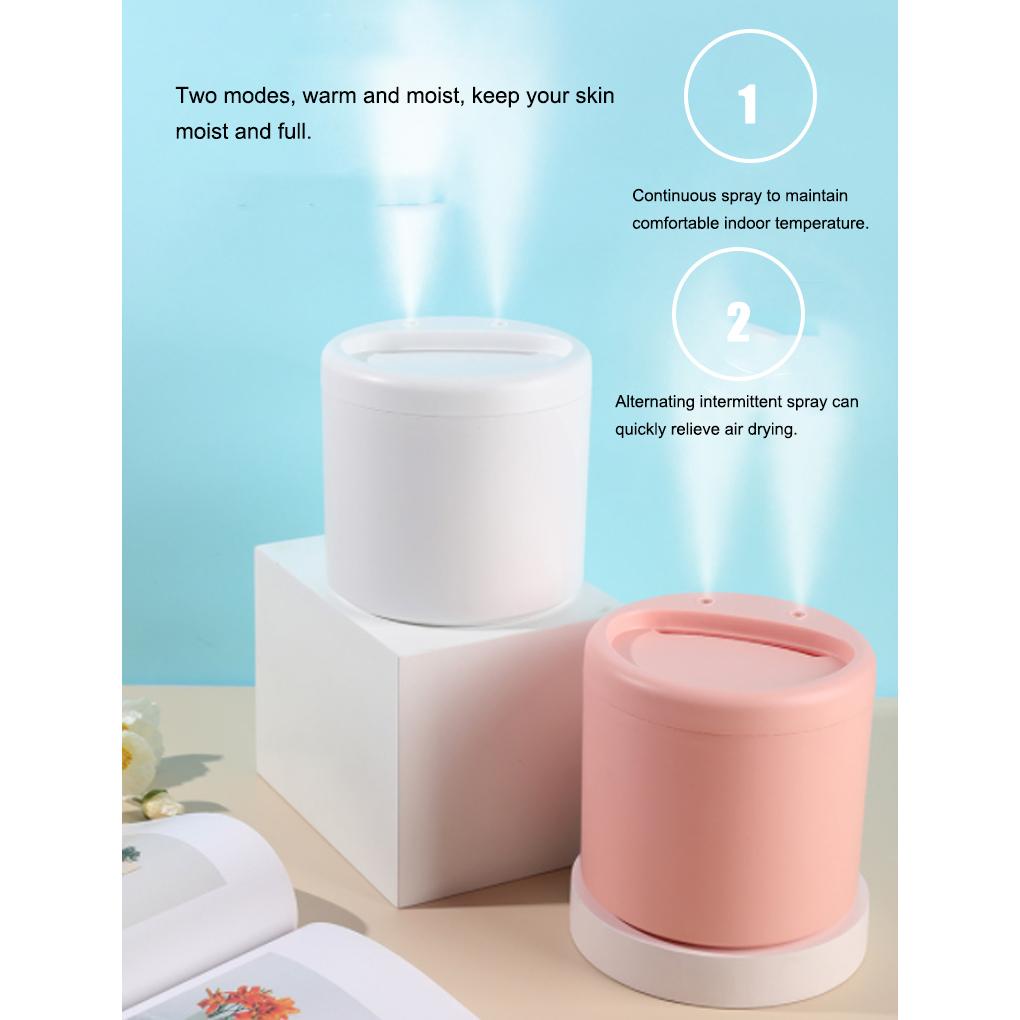 Mini Air Humidifier Desktop Aroma Essential Oil Diffuser Kamar Tidur Mist Maker Ringan Pengharum Ruangan Alat Rumah