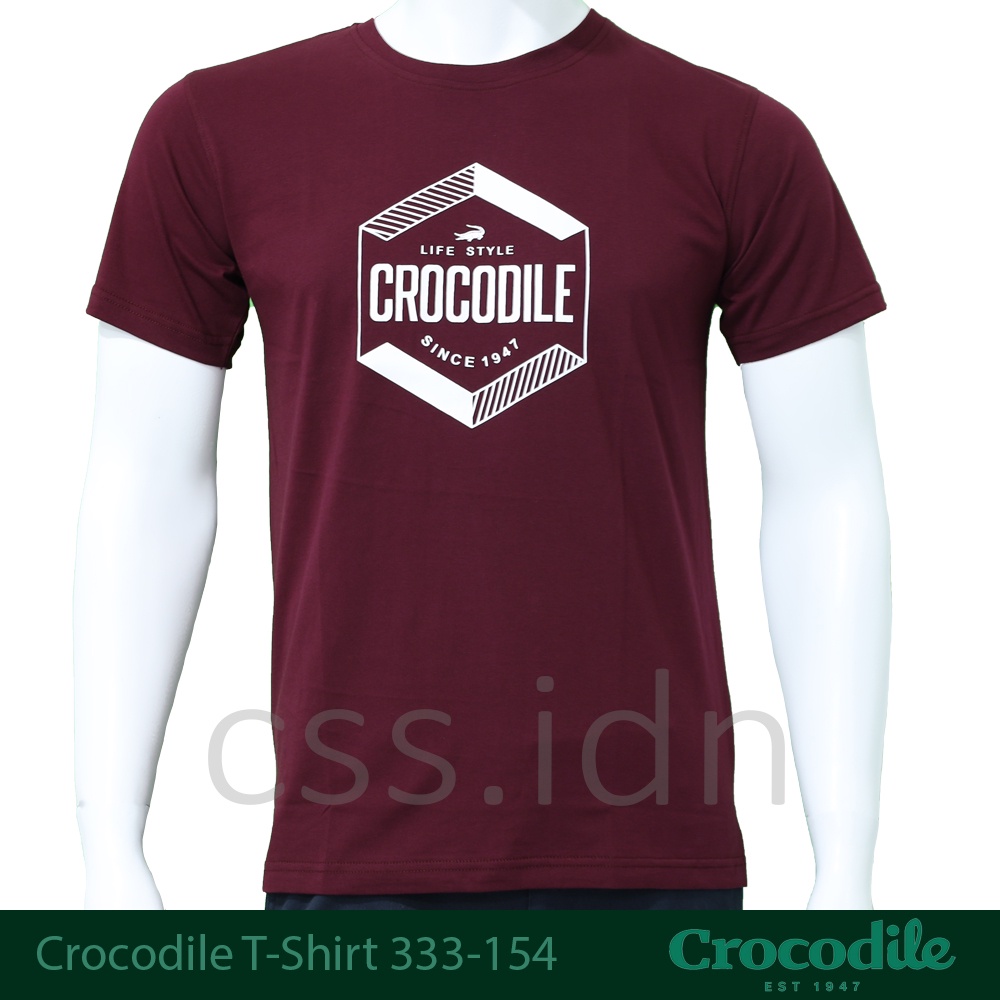 Kaos Oblong Motif Crocodile 333-154