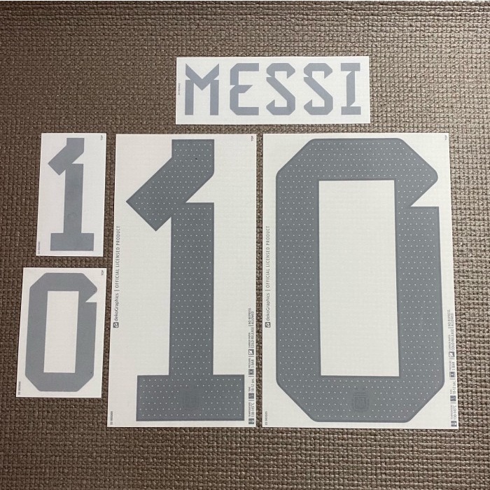 Nameset  Argentina Home World Cup 2022 Messi 10