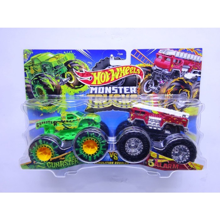 Hot Wheels Monster Trucks Versus Series BEBAS PILIS isi 2 mobil
