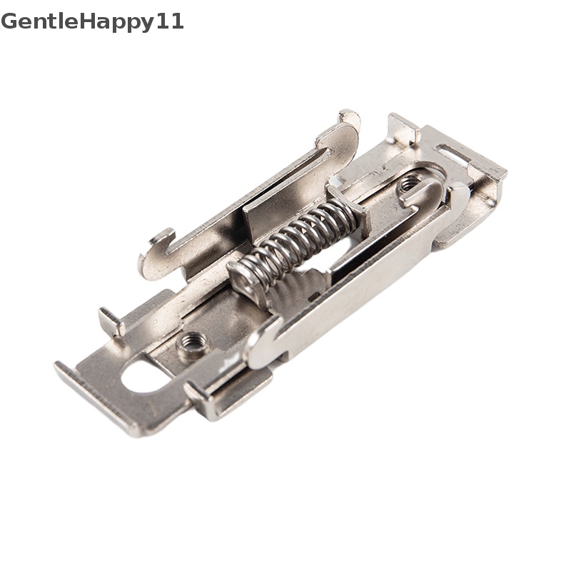 Gentlehappy 35mm DIN Rail Moung Tetap Gesper Snap Klip Penjepit Untuk DA AA DD VA VD LA Fase Tunggal Solid State Relay SSR id