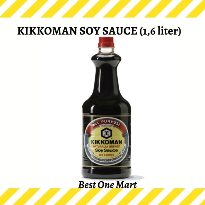 

[MS] Kikkoman Soy Sauce / Kikoman Kecap Asin Jepang 1.6 Liter
