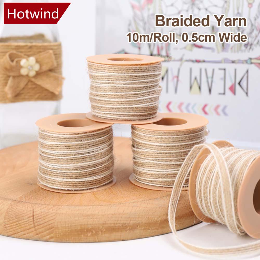 Hotwind 10M Roll Kain Goni Gulung Dengan Renda Vintage Country Wedding