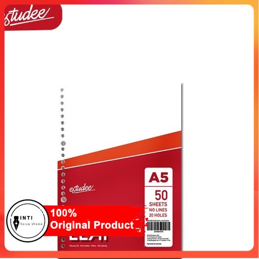 

Estudee Loose Leaf Ll 50 A5 Polos