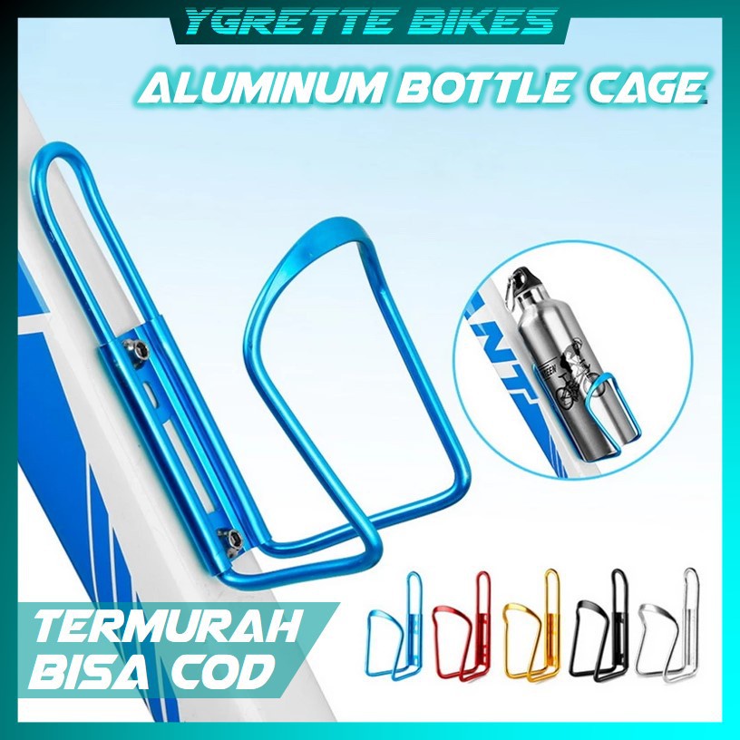 YGRETTE - Holder Botol Sepeda Alloy aluminium Bottle Holder Cage Alloy mount bottle Holder Bracket