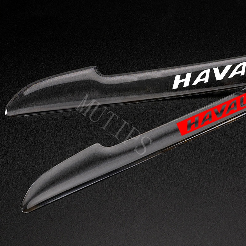 Haval 4Pcs/Set Strip Anti-Tabrakan Pintu Mobil Transparan Dekorasi Pinggiran Bumper Stiker Pelindung Untuk H2 H2s H1 2022 2023 H5 H6 Jolion M4 H9