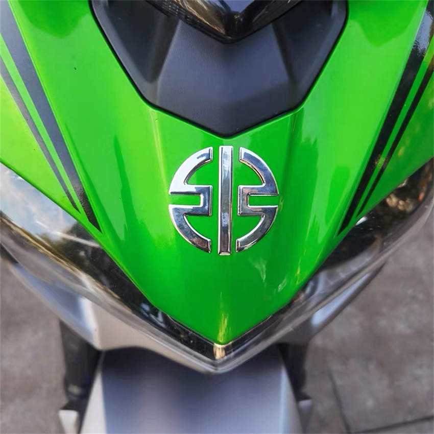 Emblem H2 Kawasaki 3D Badge Emblem Sticker H2 Motorcycle Decoration Decal For Kawasaki Z90 H2 NINJA