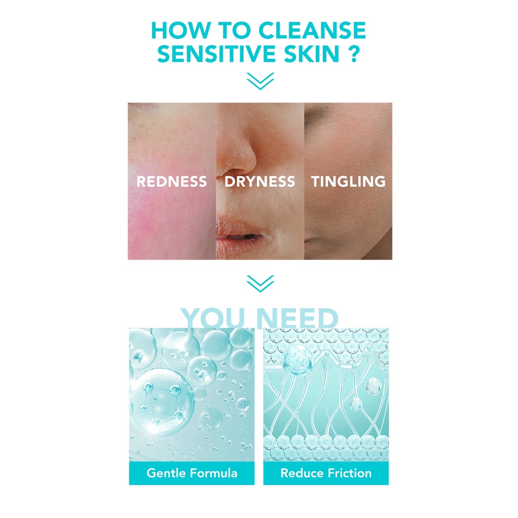 YOU Amino Low pH Cleansing Mousse 150ml 5×Ceramides Pembersih Wajah Facial Cleanser