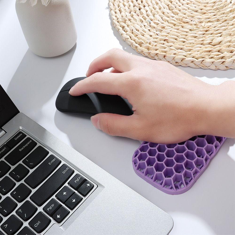 Populer Wrist Rest Pad Bantal Tangan Pereda Nyeri Ungu Keren