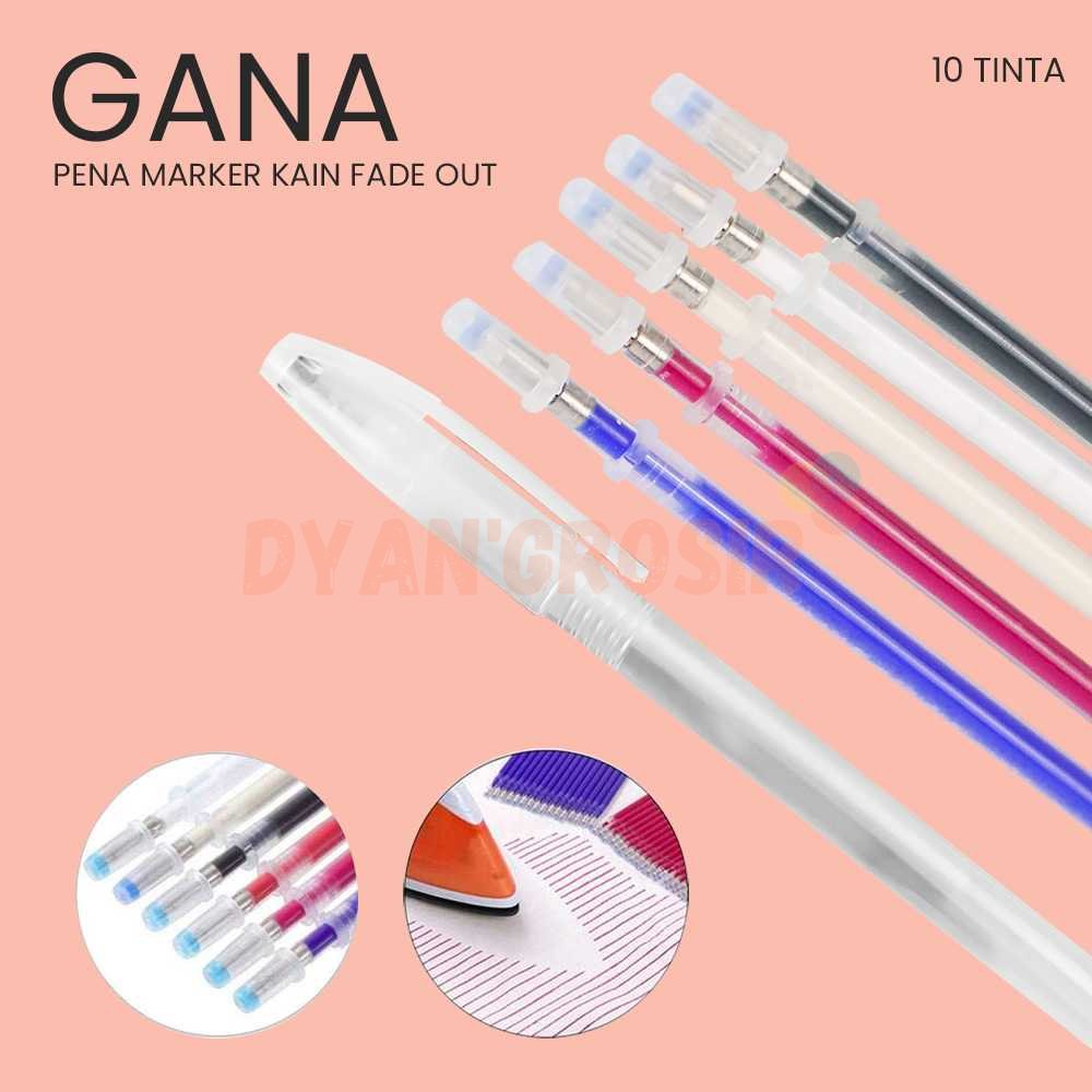 

GANA Pena Marker Kain Fade Out Drawing Lines 10 Tinta - LH101