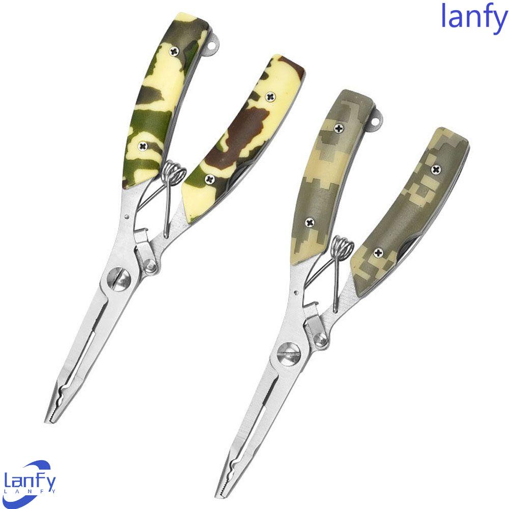 Lanfy Tang Pancing Kamuflase Multifungsi Fishing Tackle Alat Pancing Pemotong Pancing Line Cutter