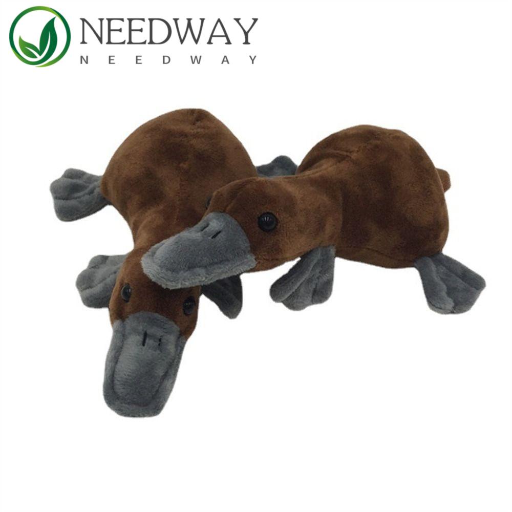 Needway  Platypus Mainan Mewah Lucu Mainan Anak Simulasi Duckmole Kartun Lembut 20 cm Platypus Boneka Boneka