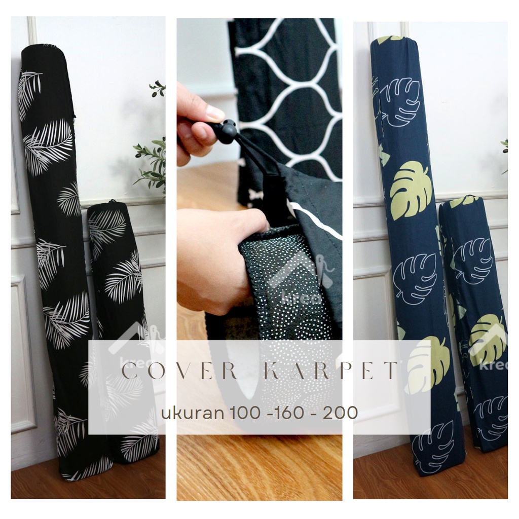 COVER KARPET MOTIF KEKINIAN UKURAN 100, 160, 200 CM A