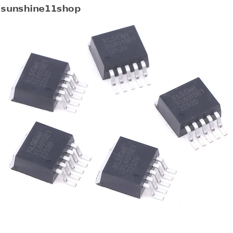 Sho 5Pcs/lot XL4015E1 XL4015 4015 Step-down DC Power Converter Chip TO-263 Power Chip N