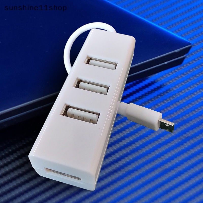 Sho Empat Port USB Splitter USB Hub USB Extender One Drag Four 2.0 Kecil 4-Port USB N