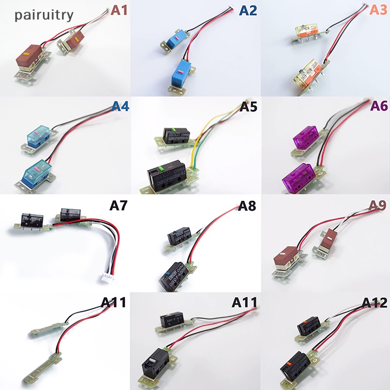 Prt Mouse Micro Switch Button Board TTC 80M Kailh GM 8.0 Untuk Logitech G304 /305 PRT