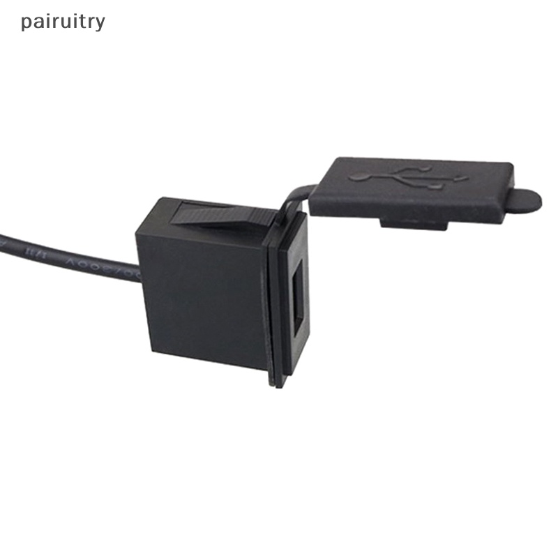 Prt 12V /24V Soket Charger Mobil USB Tunggal 5V 2.4A Power Adapter Untuk Motor PRT