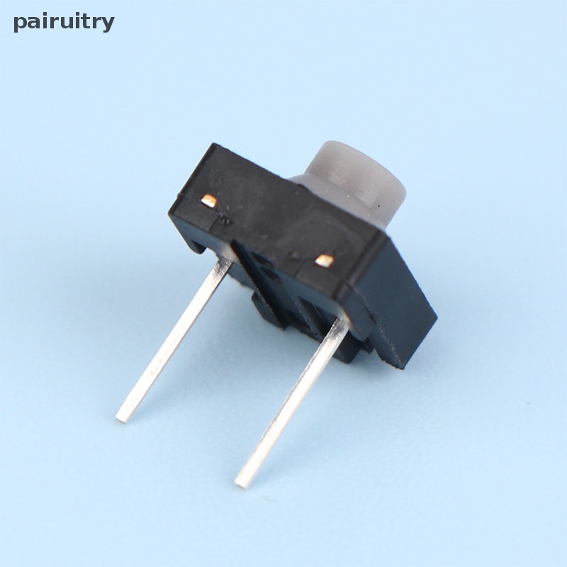 Prt 10Pcs 8*8*5mm Saklar Sentuh Pin Silica Gel Silent Tombol Dua Kaki Pin Saklar PRT