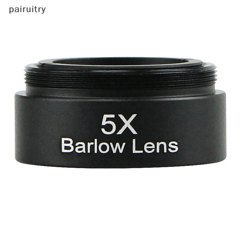 Lensa Barlow PRT 5X Untuk Apa Saja M28X0.6 Drat 1.25inch Teleskop Lensa Mata Astronomi PRT