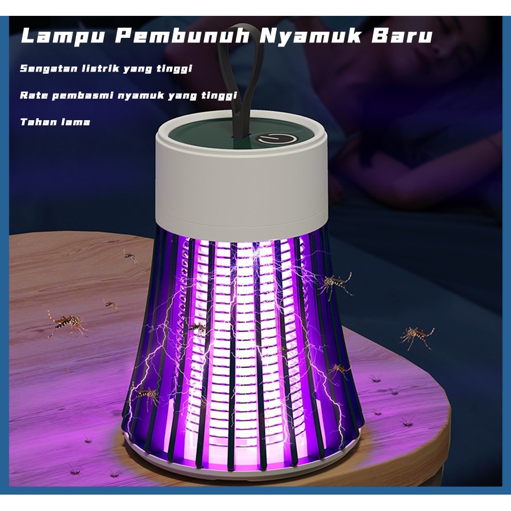 [ PPLUS ] New Baru Mosquito Killer LED Perangkap Pembasmi Nyamuk Alat Pembunuh Nyamuk Serangga Insect Perangkap nyamuk elektrik mosquito killer lampu pembunuh lampu ultraviolet anti Nyamuk Cas USB