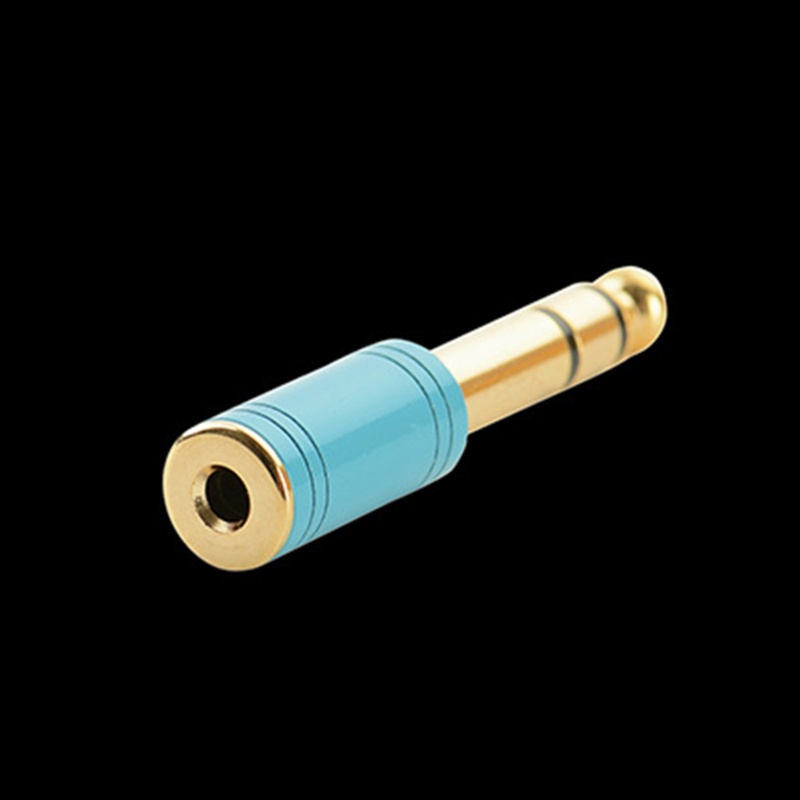 Bt 1Piece 35 S/D6 35 Dan Adaptor Video 6.5mm Ke 3.5mm Adaptor Female Untuk Speaker Adapter Colokan Stereo