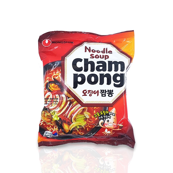 

NONGSHIM Champong - Ramyun Korea Dengan Rasa Seafood / Cumi-Cumi 124g