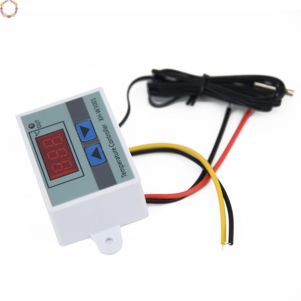 12v 220V Digital LED Temperature Controller 10A Thermostat Control Switch-Probe