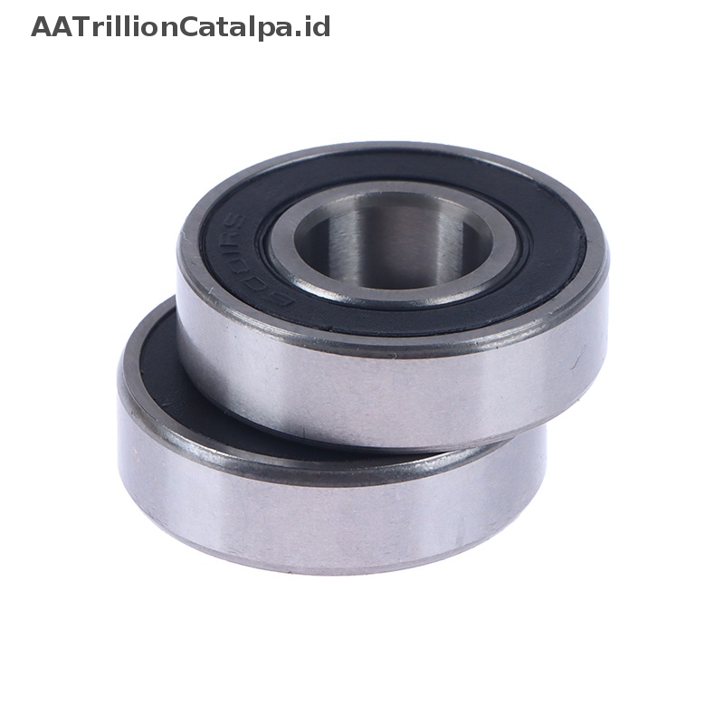 Aatrillioncatalpa 2Pcs 6001RS Bantalan Presisi Kecepatan Tinggi Untuk M365 Pro 1S Untuk G30 Scooter ID
