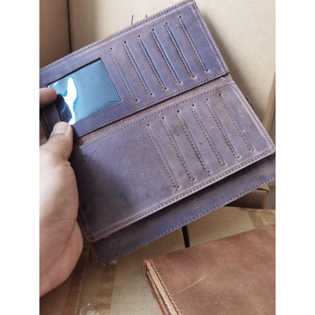 Dompet Panjang Kulit Asli Tipe 2 Garut